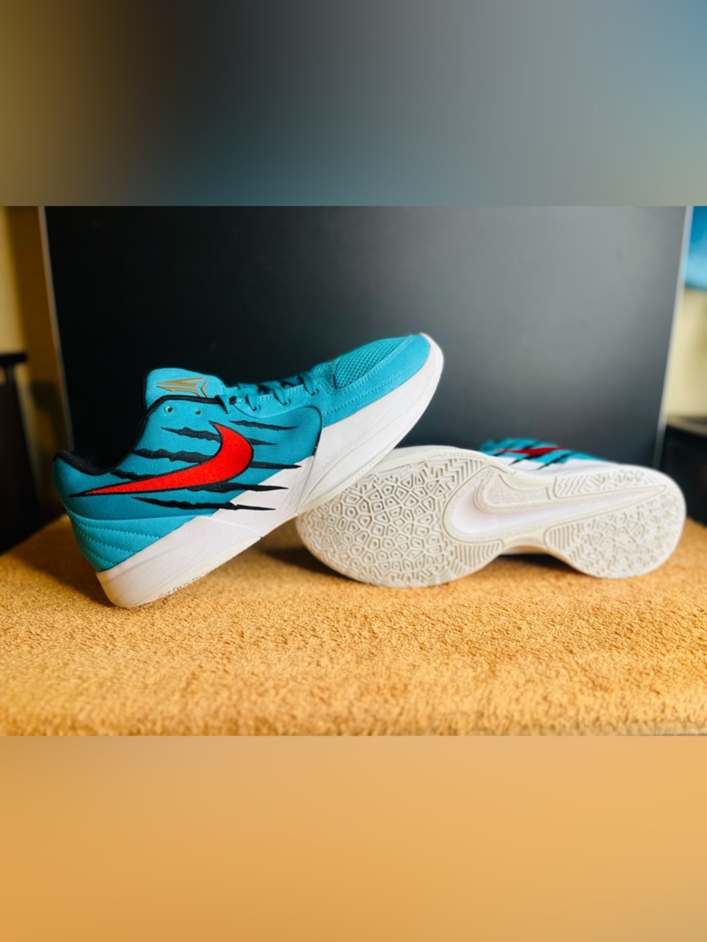 Nike JA 2 Morant Basketball Scratch Limited Edition Rare HQ1759-400 sz. 11